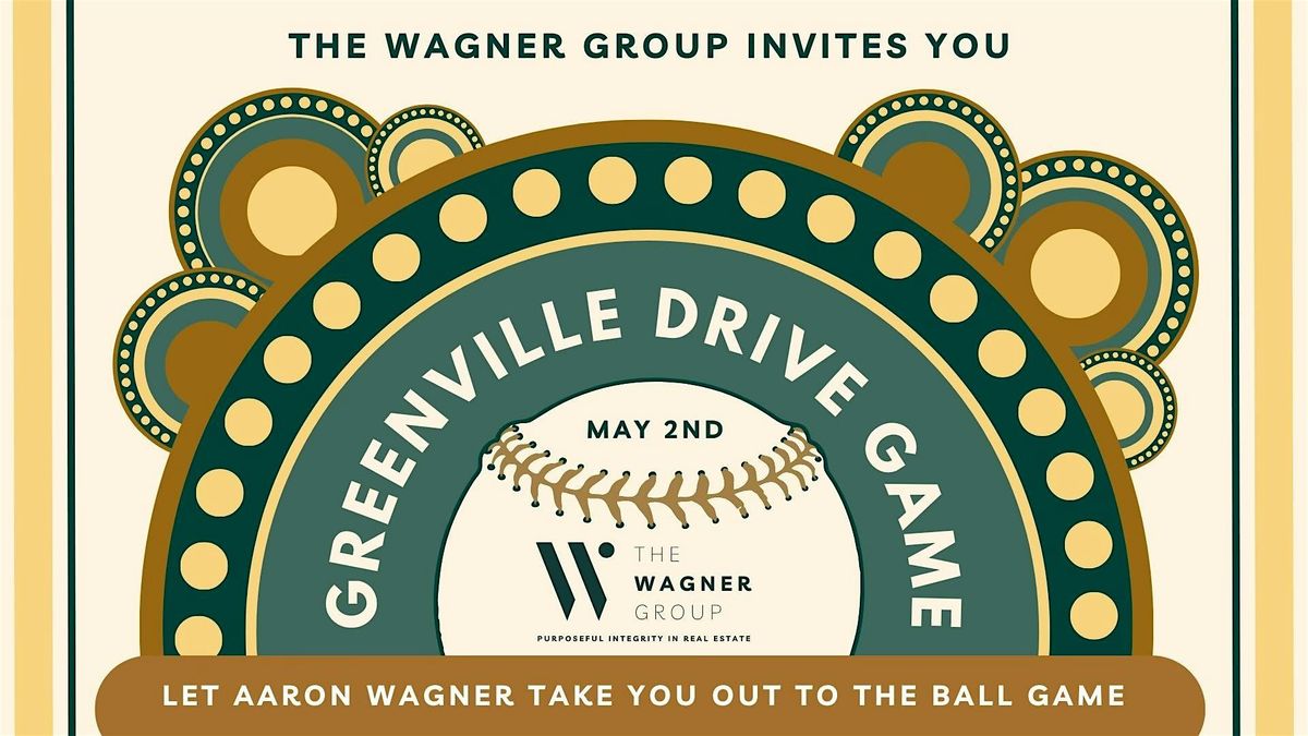 The Wagner Group's Annual Drive Baseball Game, 2 May | Event in Greenville | AllEvents