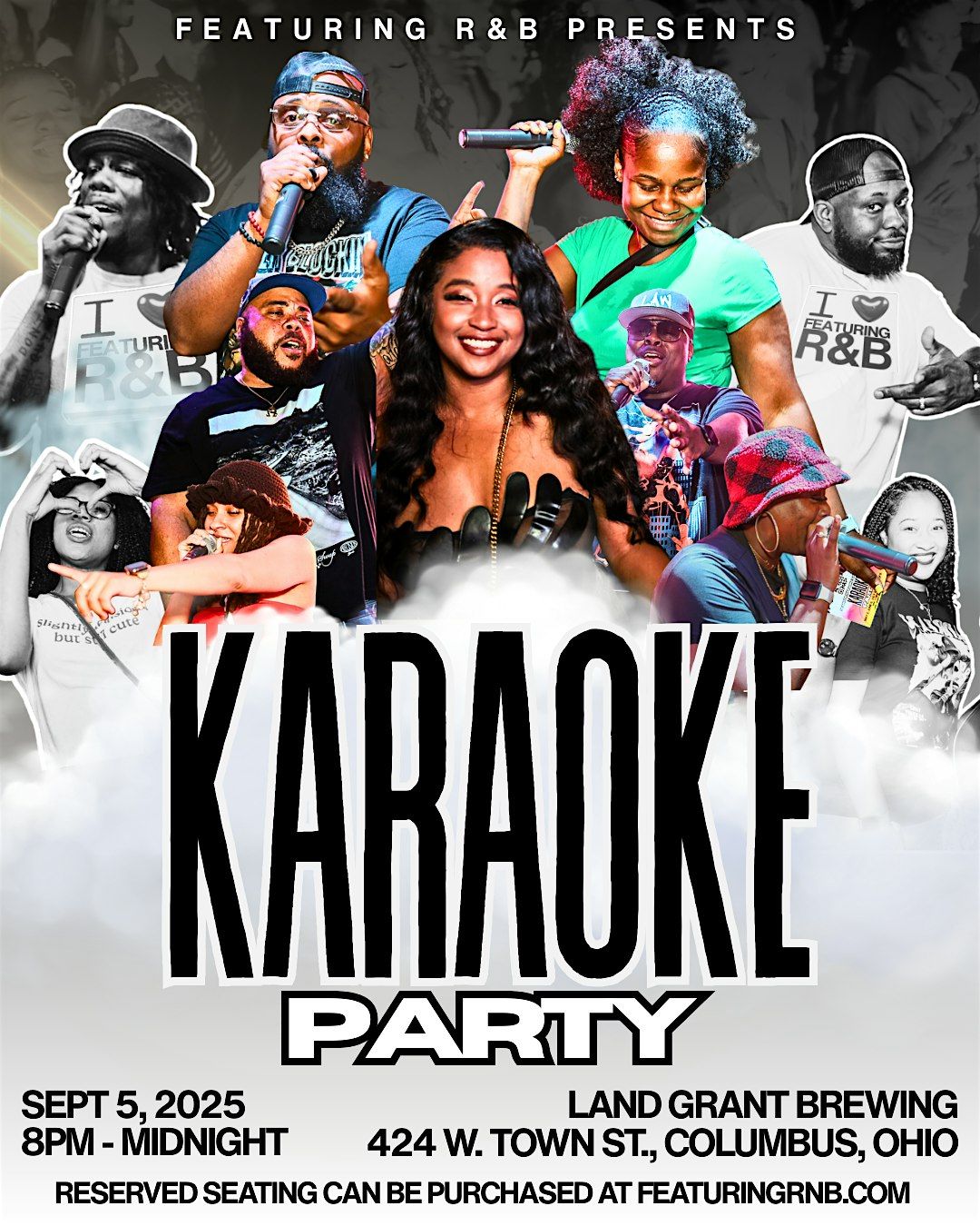 FEATURING R&B PRESENTS: THE KARAOKE PARTY, 5 September | Event in Columbus | AllEvents