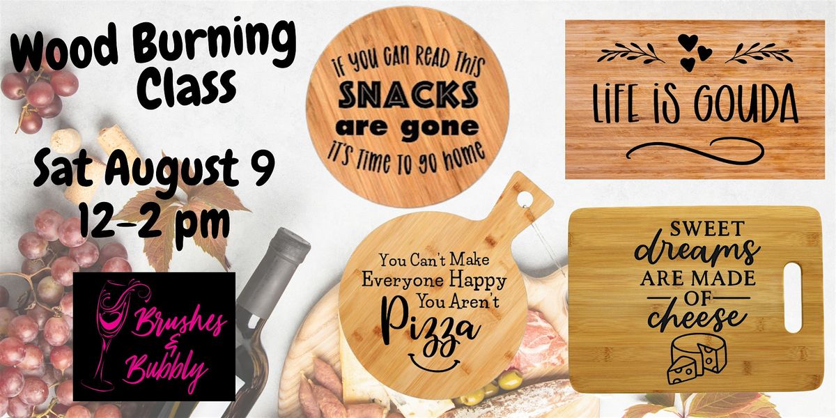 Wood Burning Class, 9 August | Event in Wisconsin Dells | AllEvents