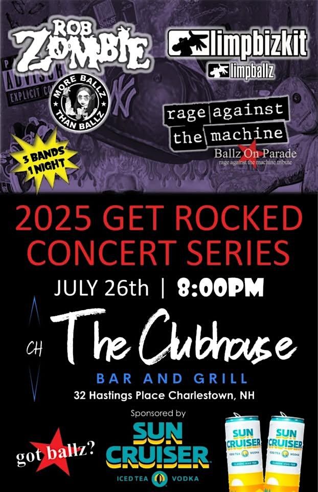 Rage Against the Machine, Limp Bizkit, Rob Zombie Tribute Concert, 26 July | Event in Charlestown | AllEvents