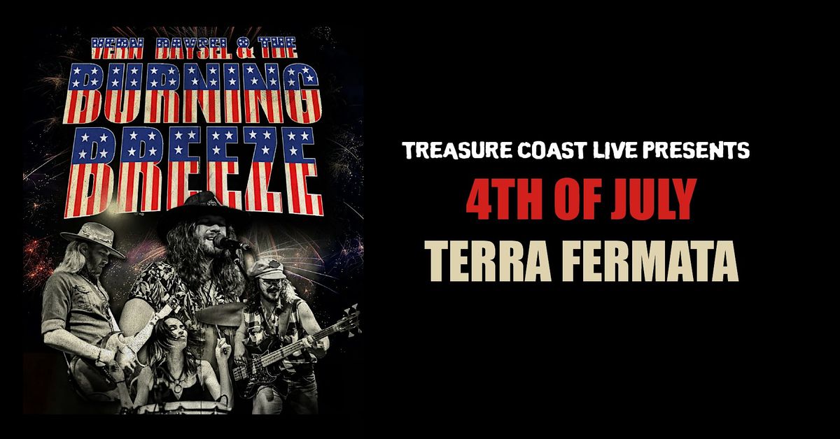 Fourth of July with Vern Daysel and The Burning Breeze!, 4 July | Event in Stuart | AllEvents