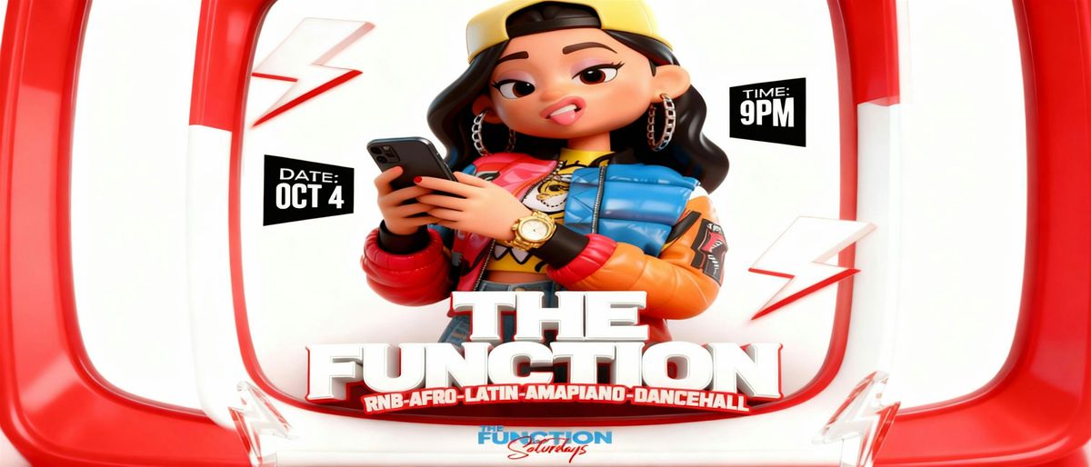 THE FUNCTION SATURDAYS — RnB • Afro • Latin • Dancehall, 4 October | Event in Melbourne | AllEvents