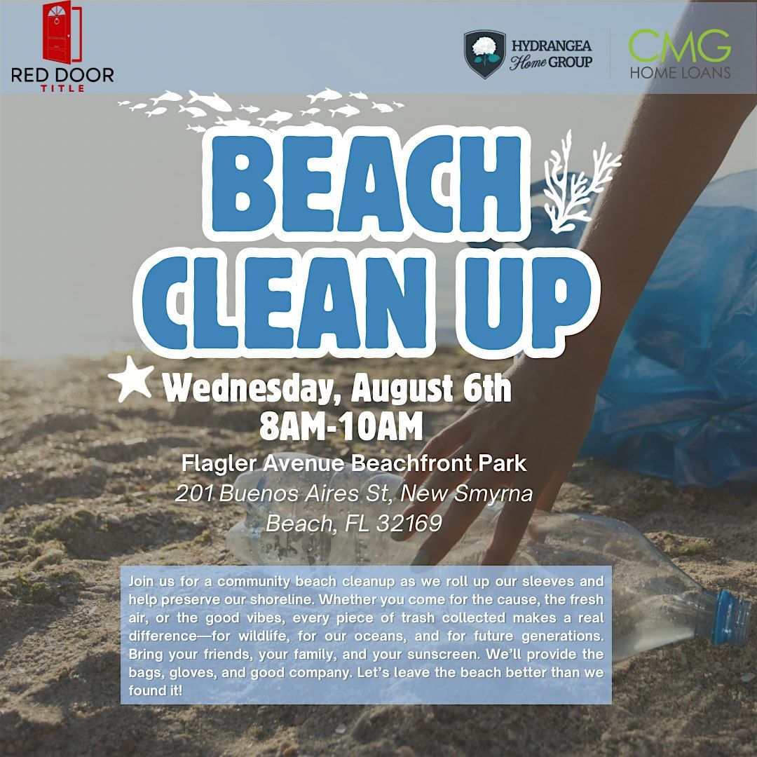 Beach Clean Up, 6 August | Event in New Smyrna Beach | AllEvents