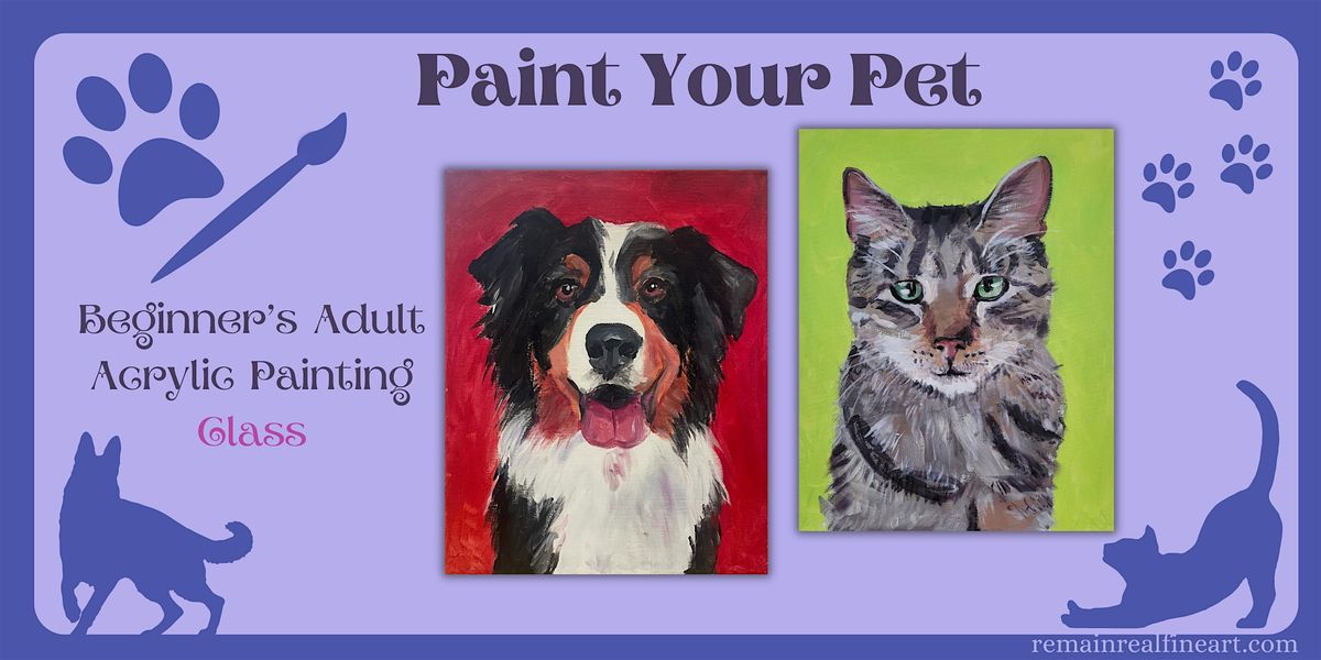 Paint Your Pet! Acrylic Paint & Sip Class, 20 July | Event in Denver | AllEvents