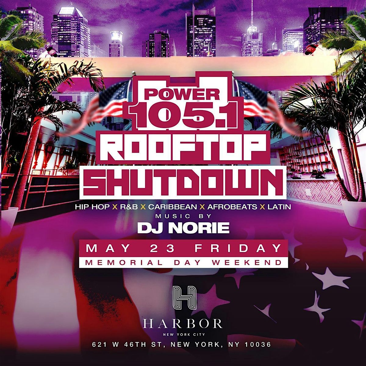 NYC’S #1 MEMORIAL DAY WEEKEND KICKOFF PARTY, 23 May | Event in New York | AllEvents