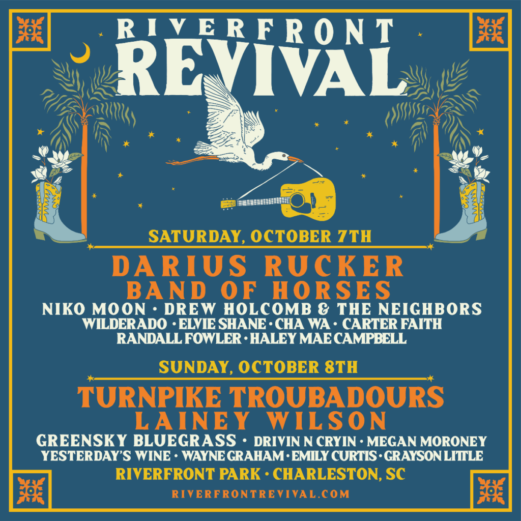 Riverfront Revival (Friday Pass), 10 October | Event in North Charleston | AllEvents