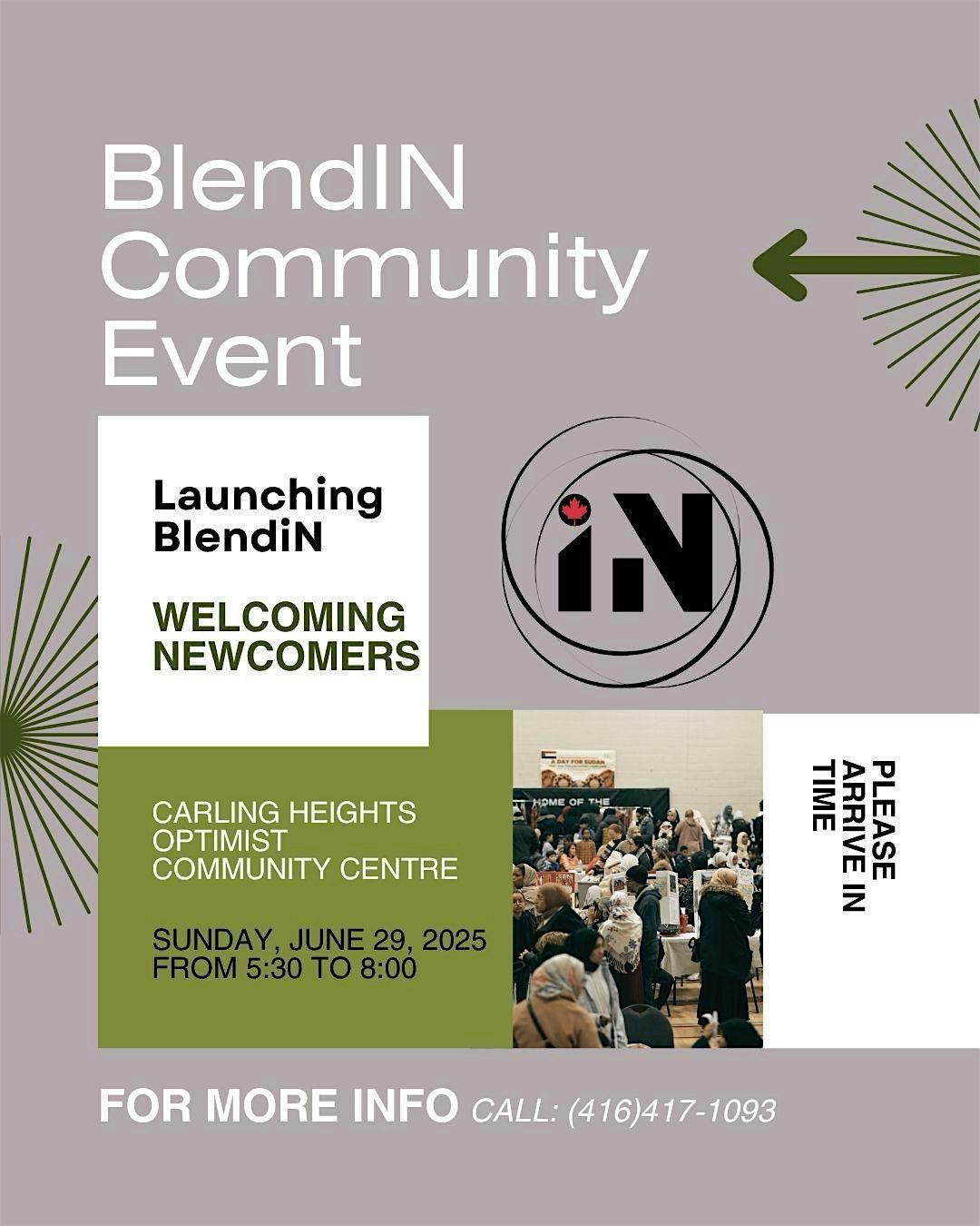 BlendIN Community Gathering: Welcoming Sudanese Newcomers to London, ON, 29 June | Event in London | AllEvents