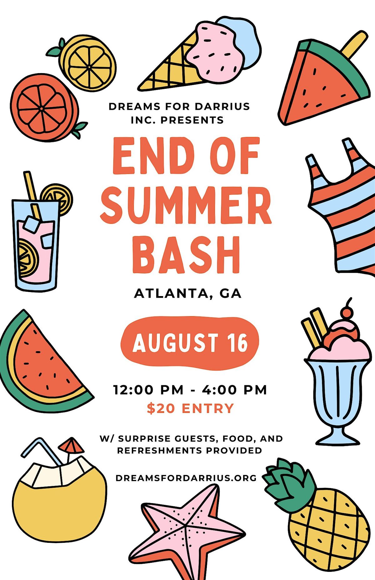 End of Summer Bash: Back to School Finale, 16 August | Event in Atlanta | AllEvents