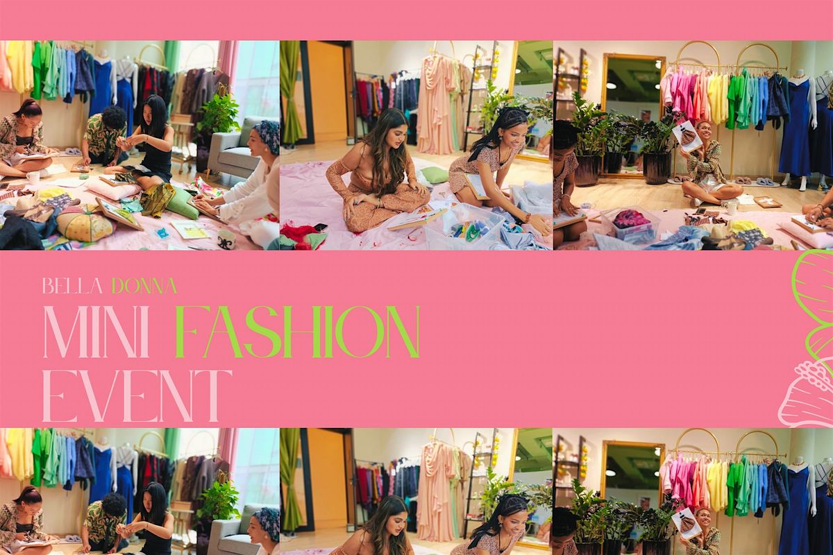 Mini Fashion Workshop, 9 August | Event in Dubai | AllEvents