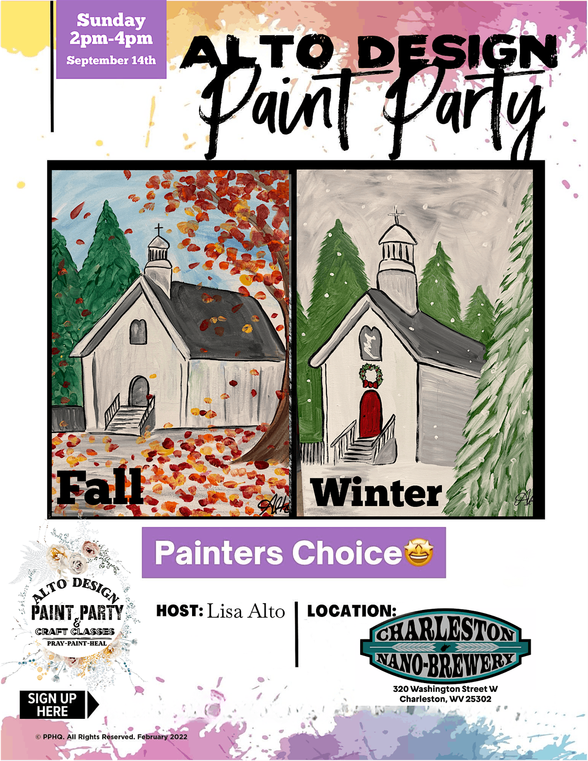 Painters Choice Fall or Winter, 14 September | Event in Charleston | AllEvents