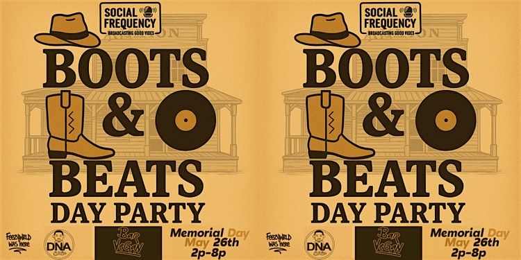 Boots & Beats: Memorial Day; Day Party @ Bar Vegan, 26 May | Event in Baltimore | AllEvents