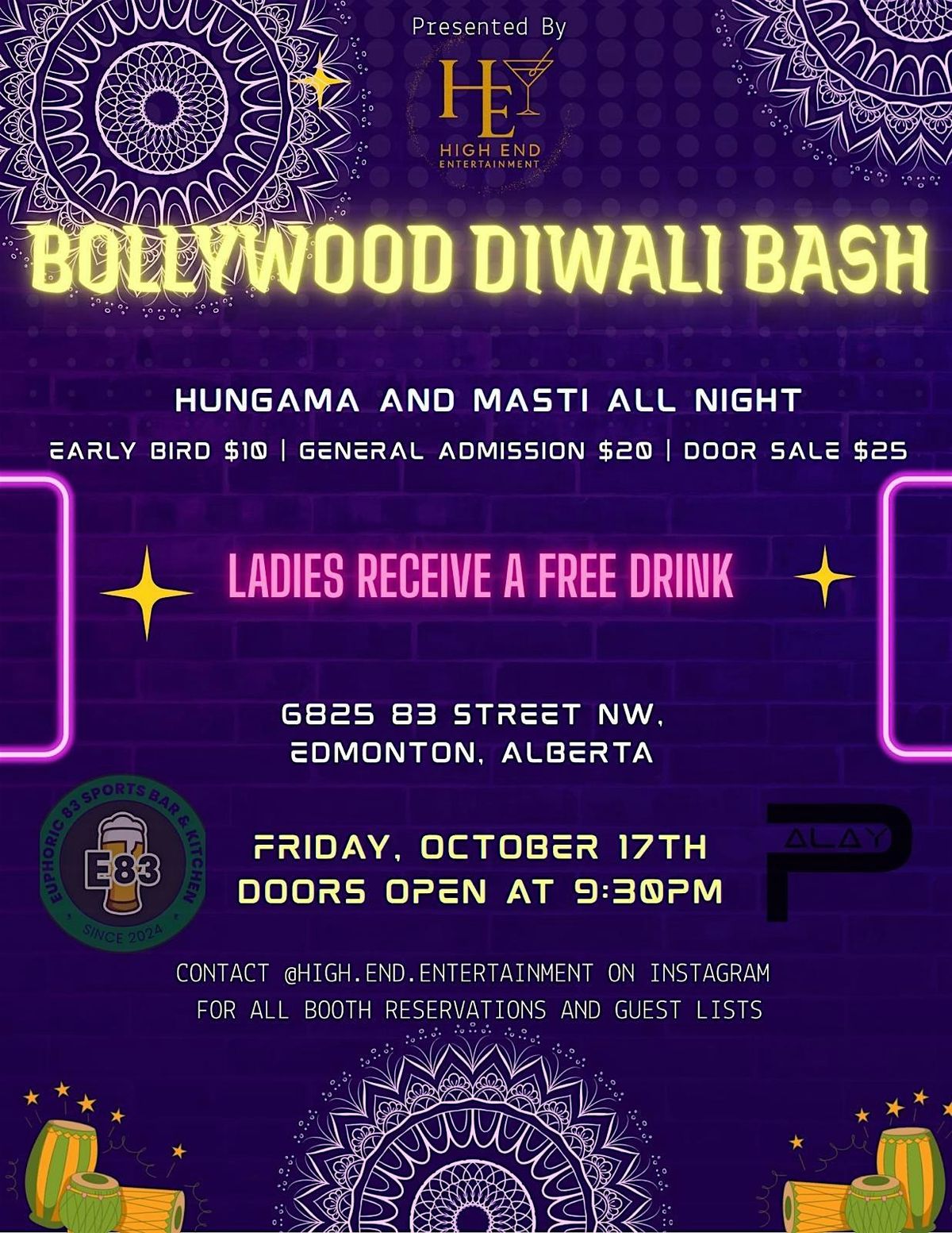 Bollywood Diwali Bash, 17 October | Event in Edmonton | AllEvents