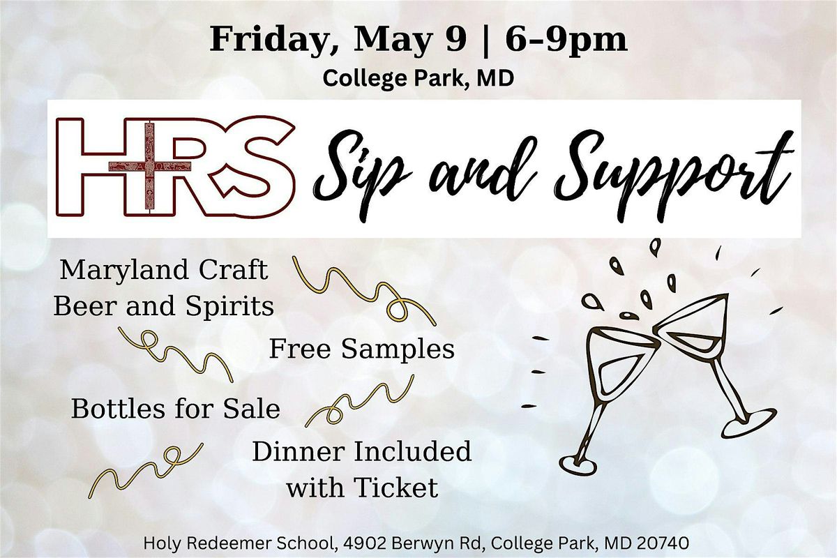 Sip and Support 2025, 9 May | Event in College Park | AllEvents