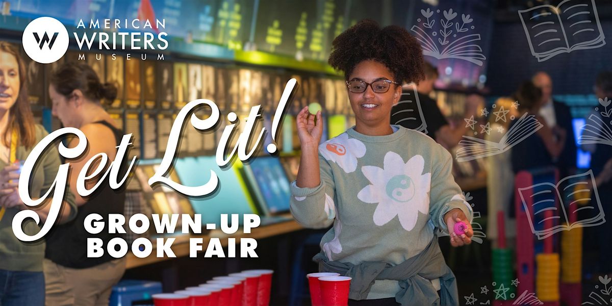 Get Lit: Grown-Up Book Fair, 13 May | Event in Chicago | AllEvents