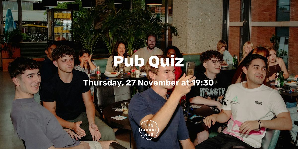 Pub Quiz, 27 November | Event in Amsterdam | AllEvents