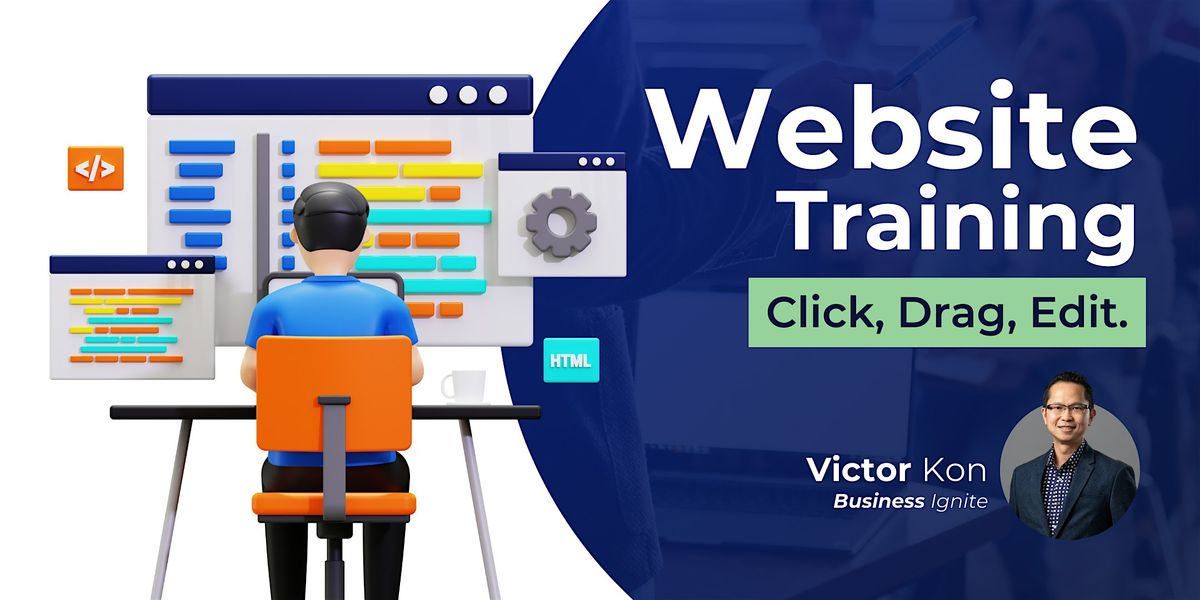 WEBSITE TRAINING: CLICK, DRAG, EDIT, 17 January | Event in Derrimut | AllEvents