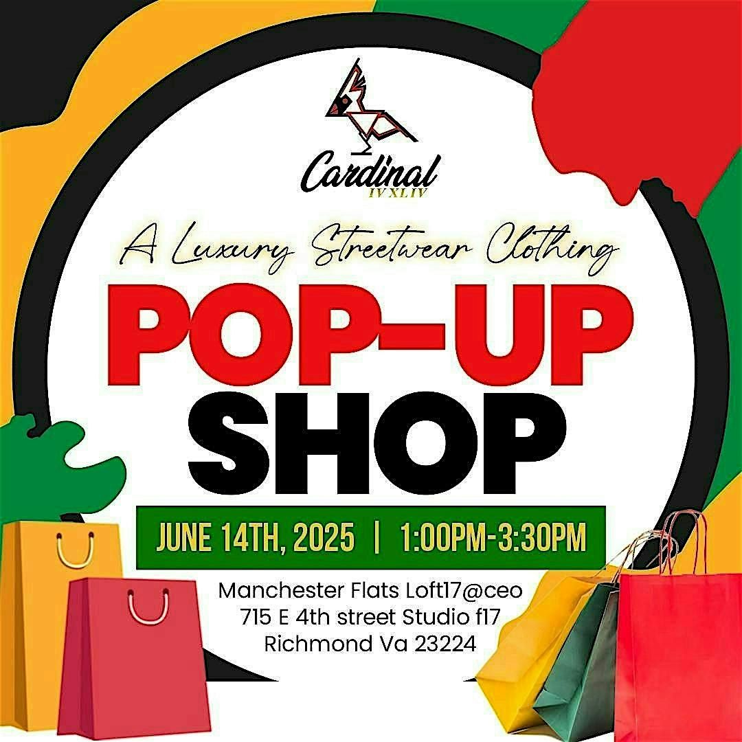 Cardinal IV XL IV Presents: Juneteenth Pop-Up Shop, 14 June | Event in Richmond | AllEvents