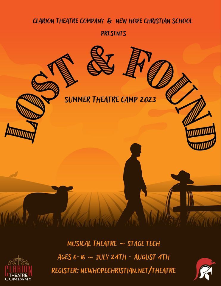 "Lost and Found" Summer Theatre Camp, Grants Pass, Oregon, July 24 to