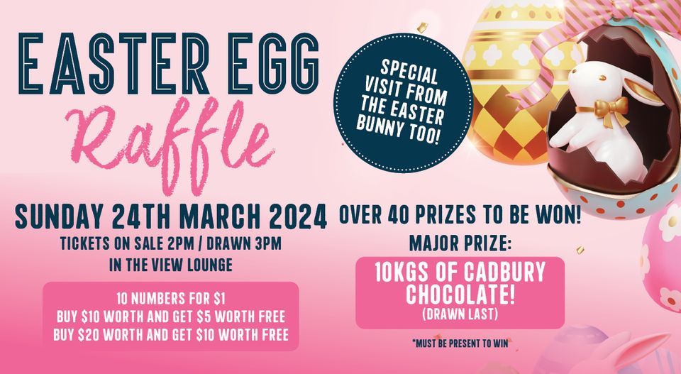 Easter Egg Raffle, South West Rocks Country Club, Kempsey, March 24 ...