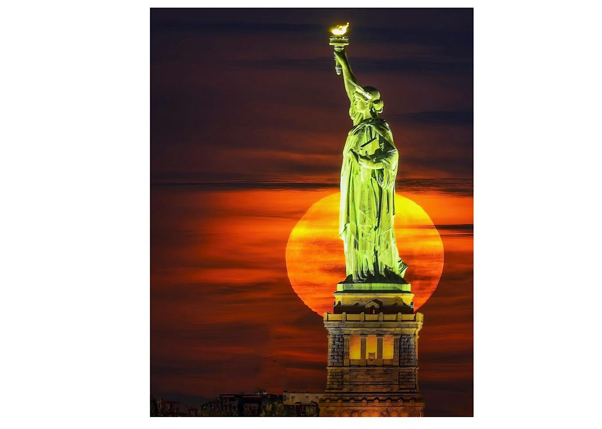 Shoot Full Moonset & Statue of Liberty! | Event in Brooklyn | AllEvents