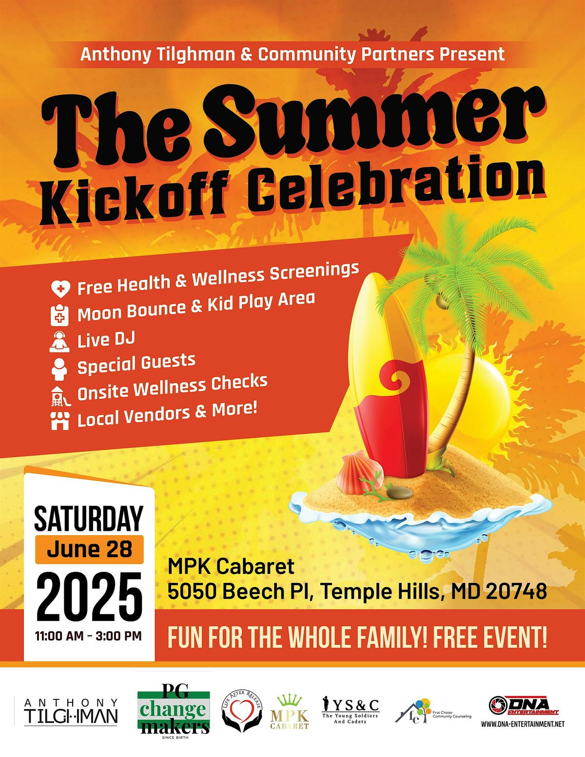 The Summer Kickover Celebration, 28 June | Event in Temple Hills | AllEvents