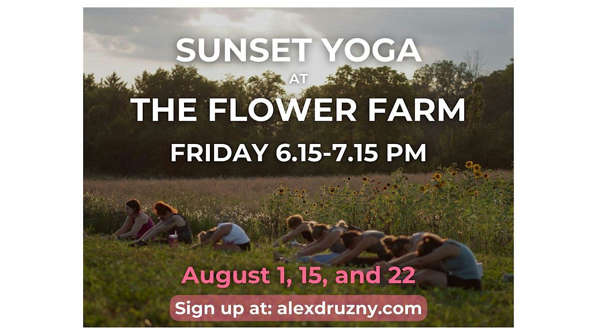 Sunset Yoga at the Flower Farm, 1 August | Event in Norway | AllEvents