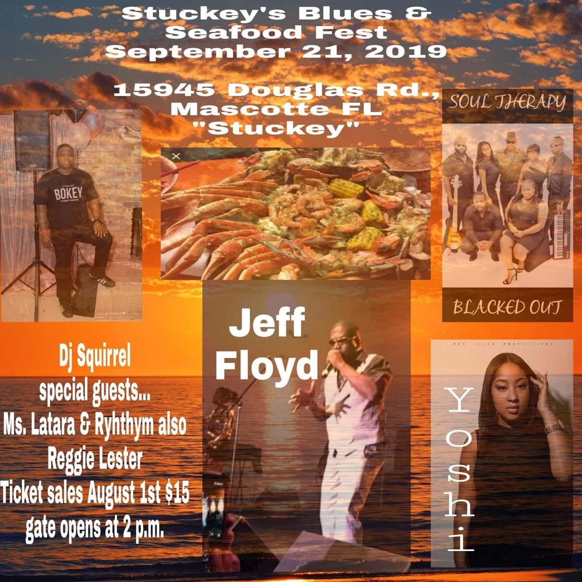 Stuckey Blues Seafood Fest19 At 15945 Douglas Rd Mascotte