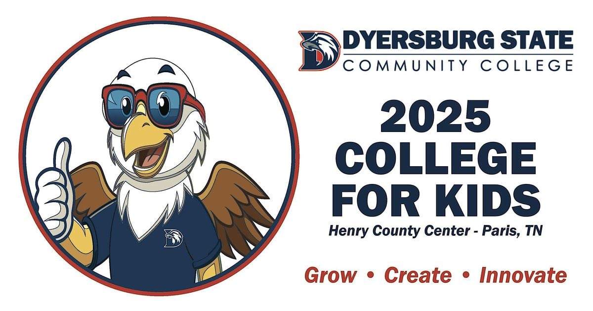DSCC College for Kids 2025 - Henry County Center, Paris, TN, 8 July | Event in Paris | AllEvents