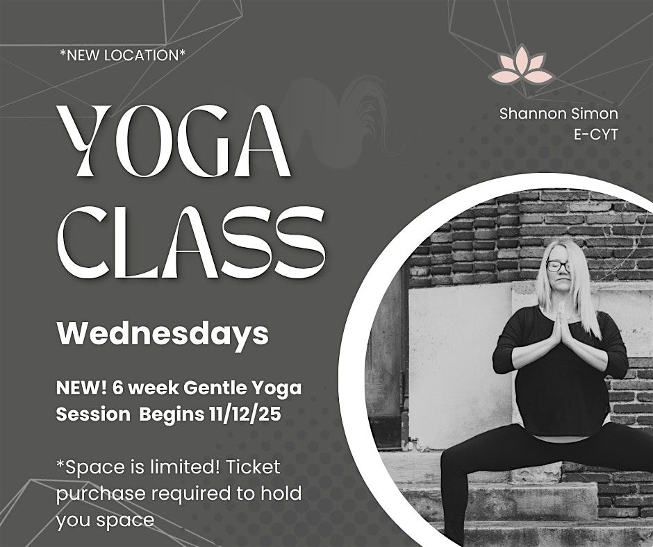 6-Week Gentle Yoga with Shannon Simon - New Location! | Event in Temperance | AllEvents