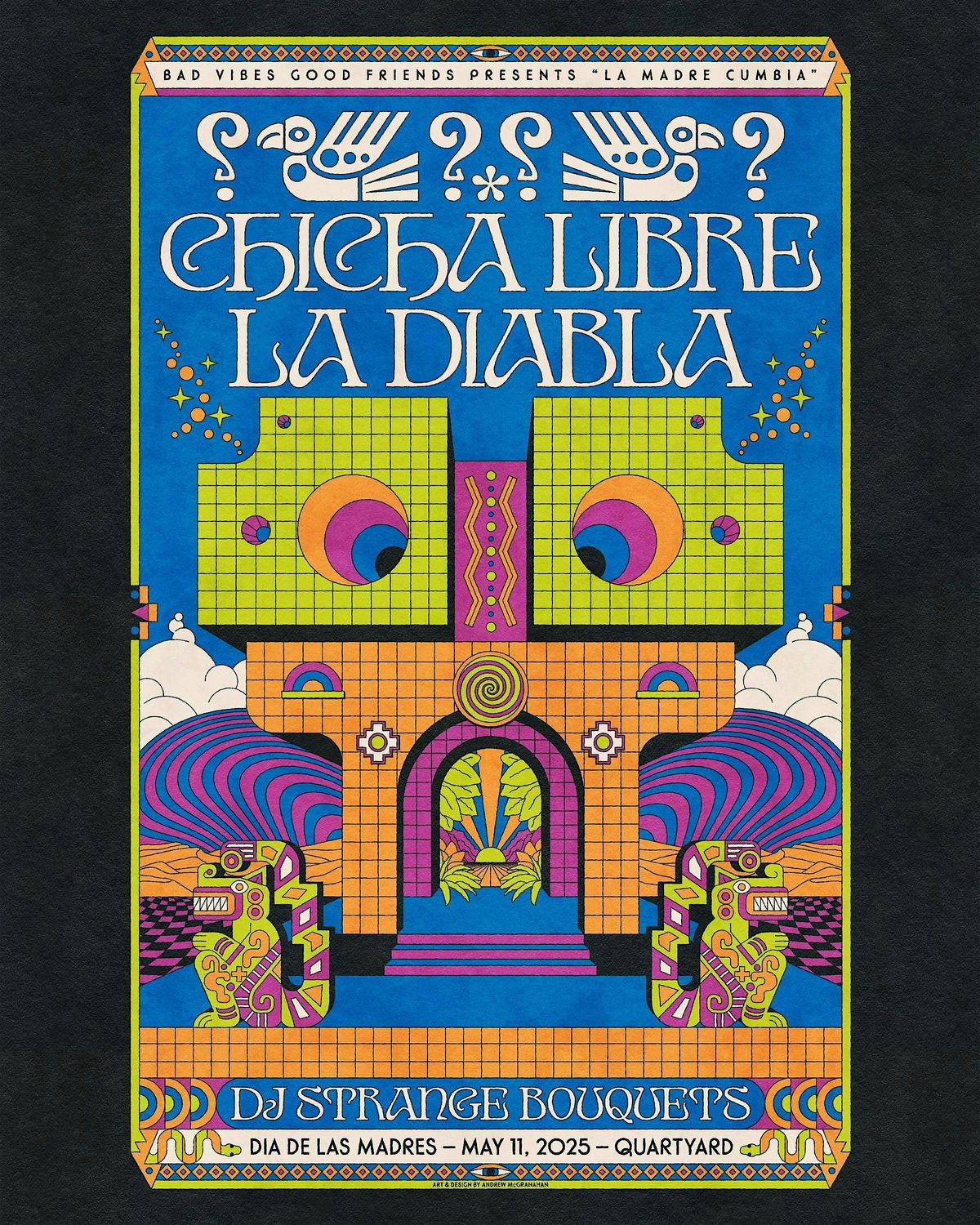 La Madre Cumbia: Chicha Libre, La Diabla, "Cumbia Legends" (Announced 4/21), 11 May | Event in San Diego