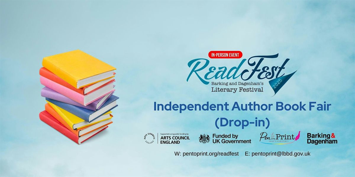ReadFest 2025: Independent Author Book Fair (Drop-in), Dagenham Library ...