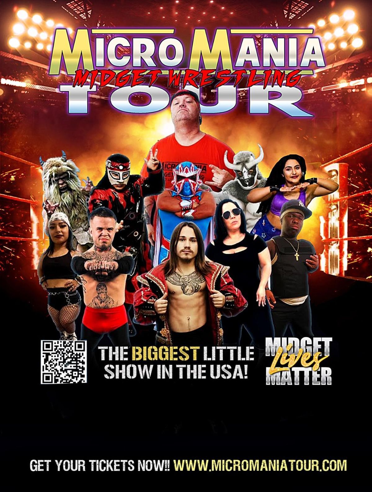 Midget Mania Wrestling at LECOM Events Center, 18 July | Event in Elmira | AllEvents