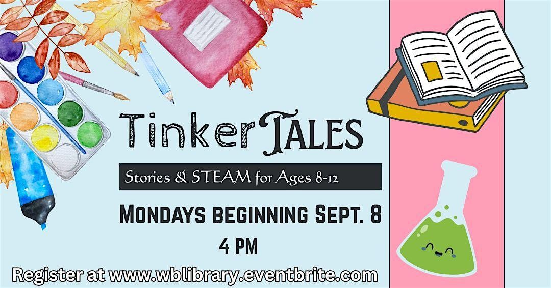 TinkerTales (Ages 8-12), 15 September | Event in Austin | AllEvents