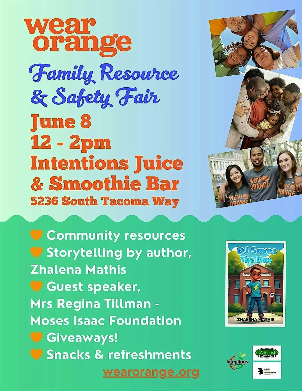 Wear Orange Family Resource and Safety Fair, 8 June | Event in Tacoma | AllEvents
