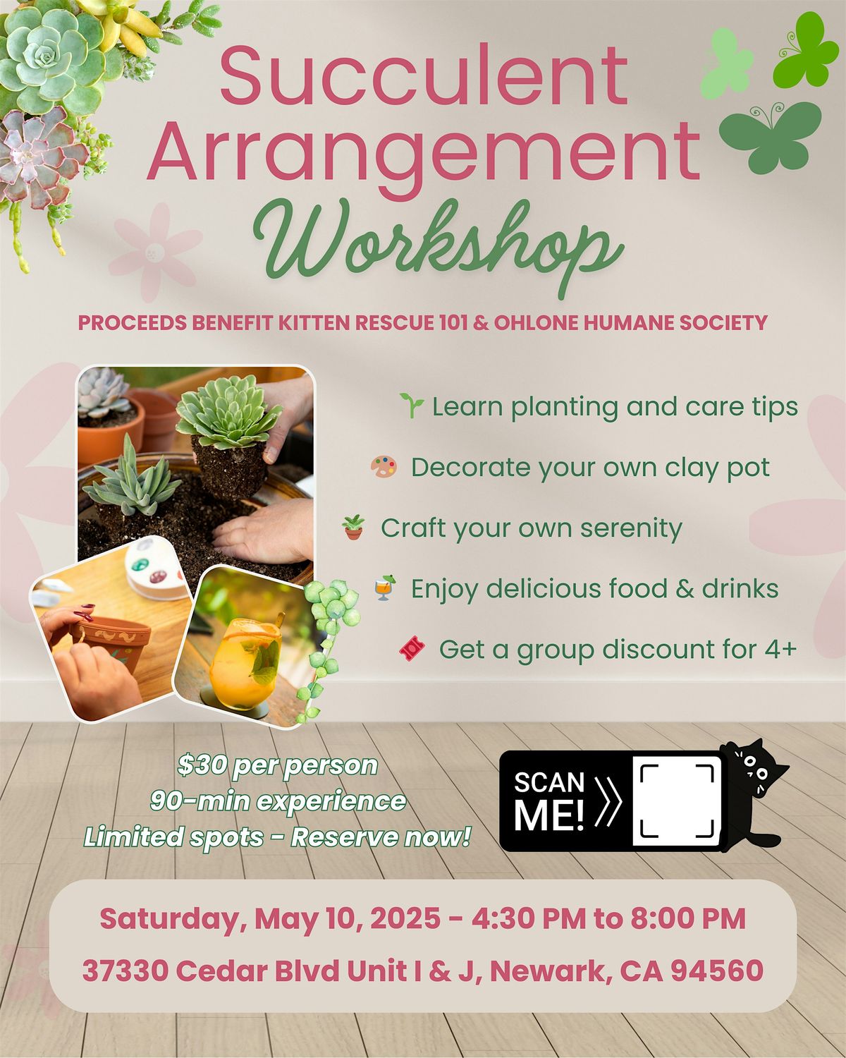 Succulent Escape, 10 May | Event in Newark | AllEvents
