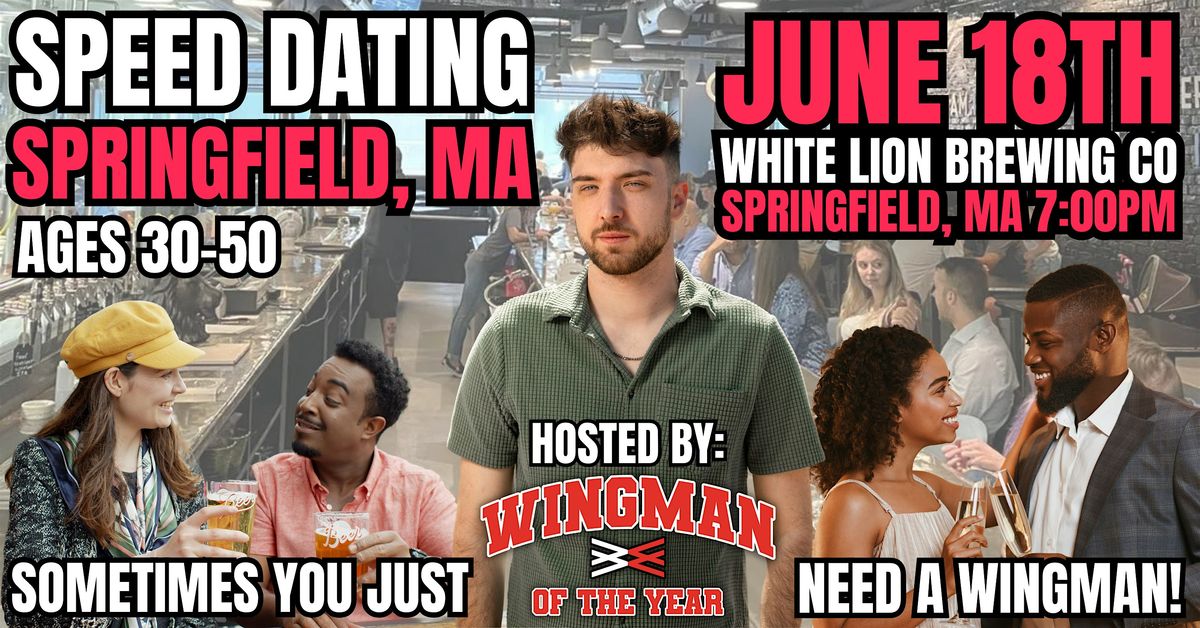 Speed Dating With Wingman Of The Year: Springfield, MA, 18 June | Event in Springfield | AllEvents