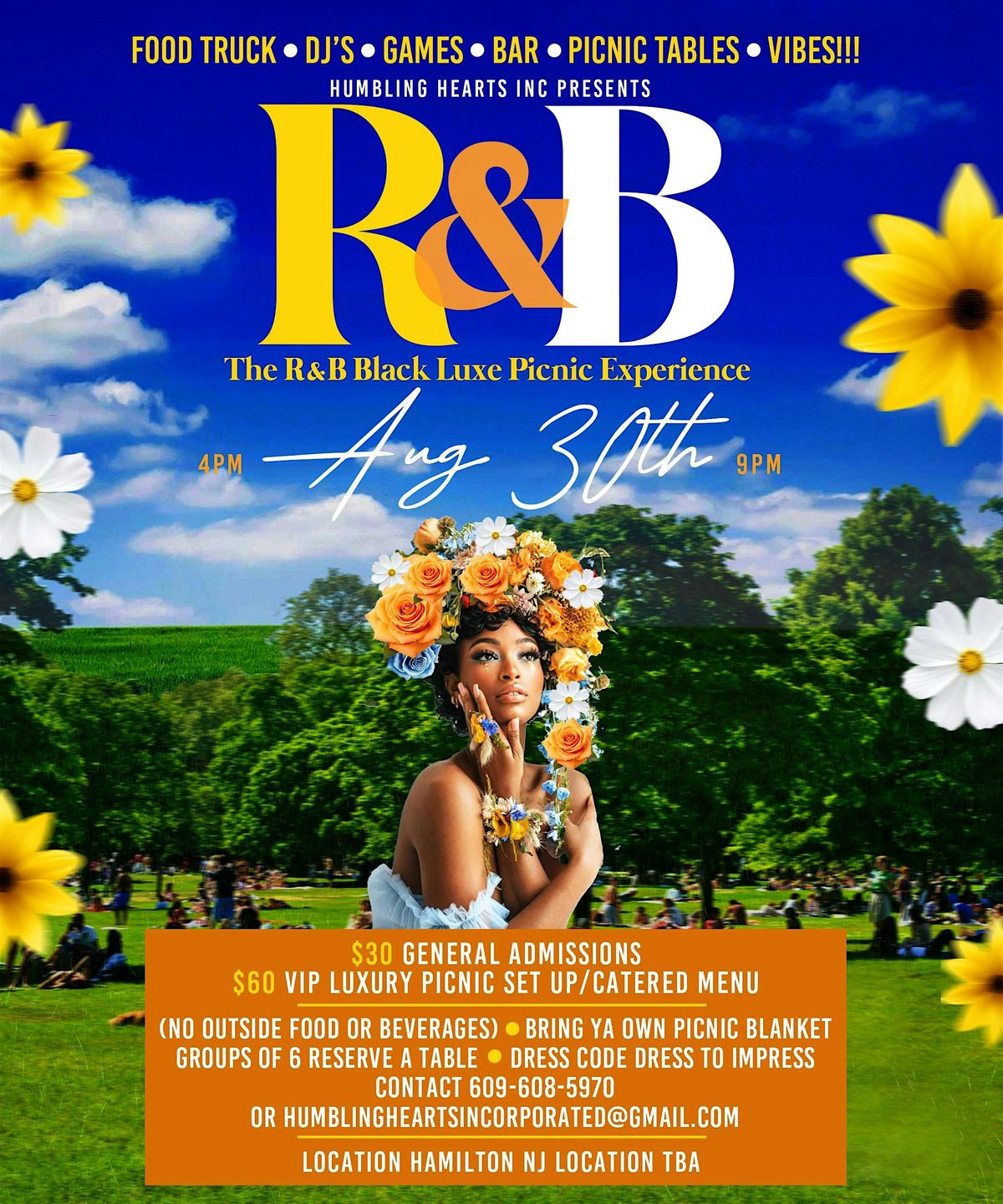 The R&B Black Luxe Picnic Experience, 30 August | AllEvents