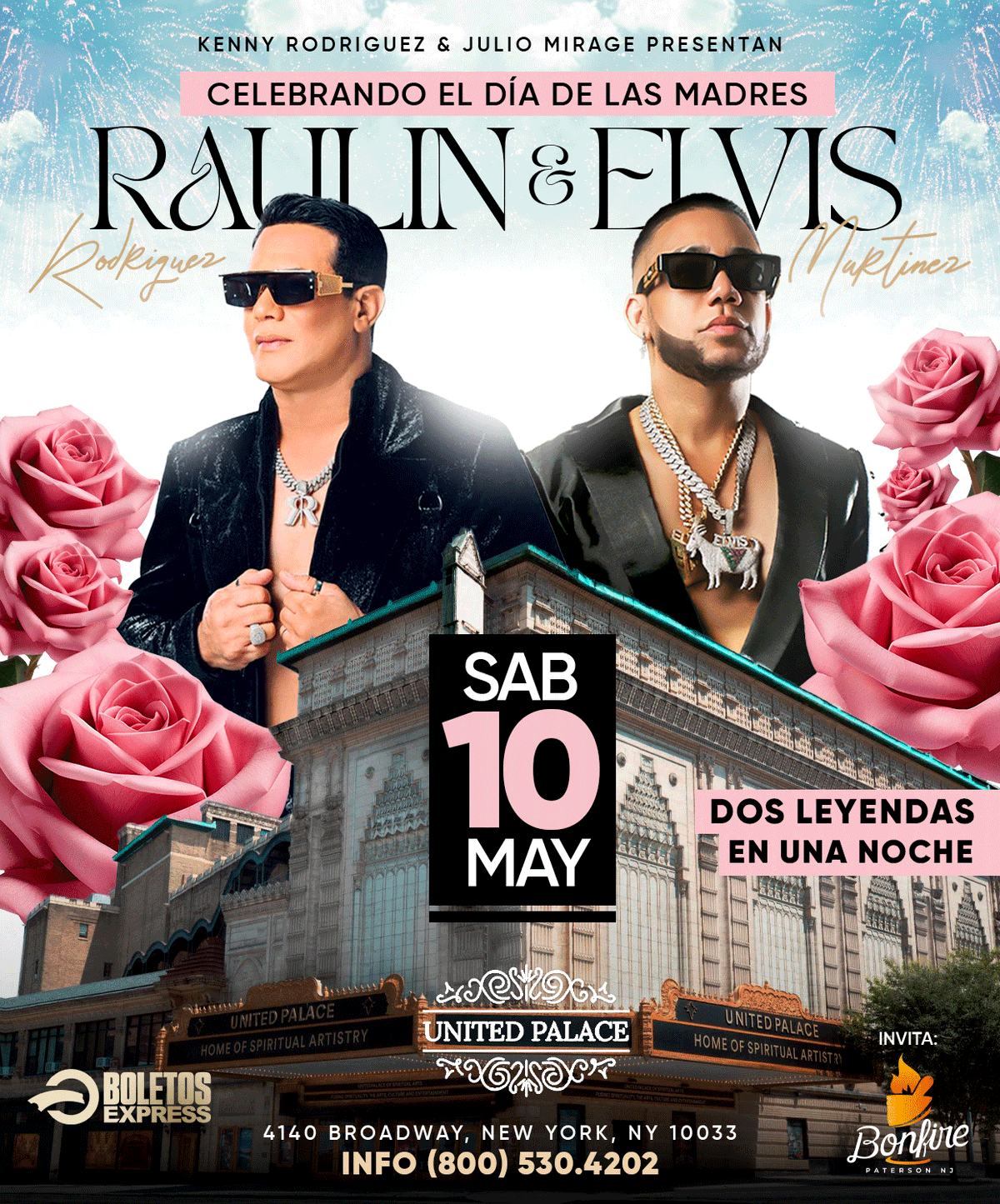 Raulin Rodriguez & Elvis Martinez, 10 May | Event in Elizabeth | AllEvents