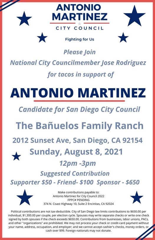 Tacos With Jose Rodriguez 2012 Sunset Ave San Diego Ca 92154 4131 United States Lincoln Acres August 8 2021 Allevents In Lincoln City Events March 2022