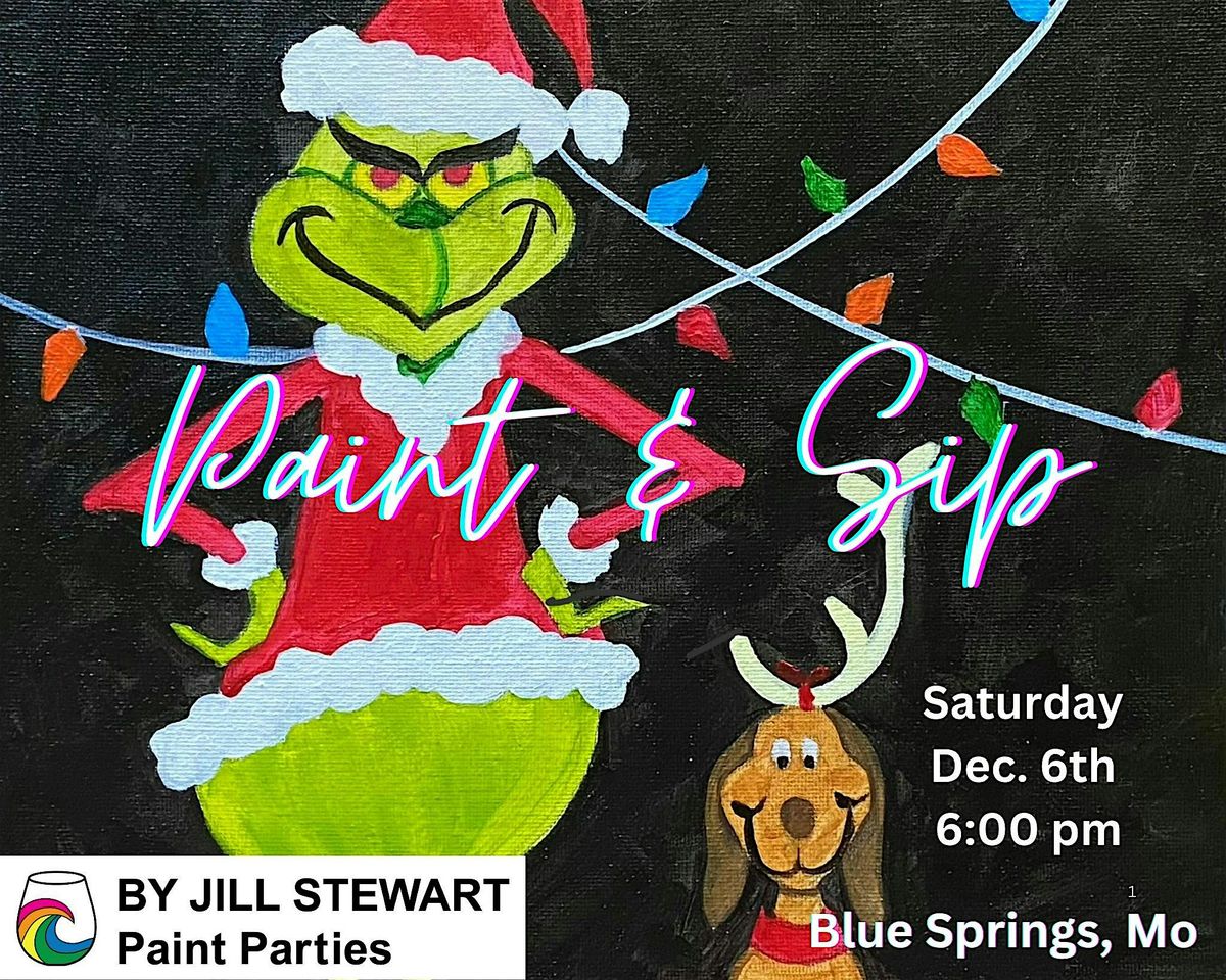 Grinch and Max Paint Party, 6 December | Event in Blue Springs | AllEvents