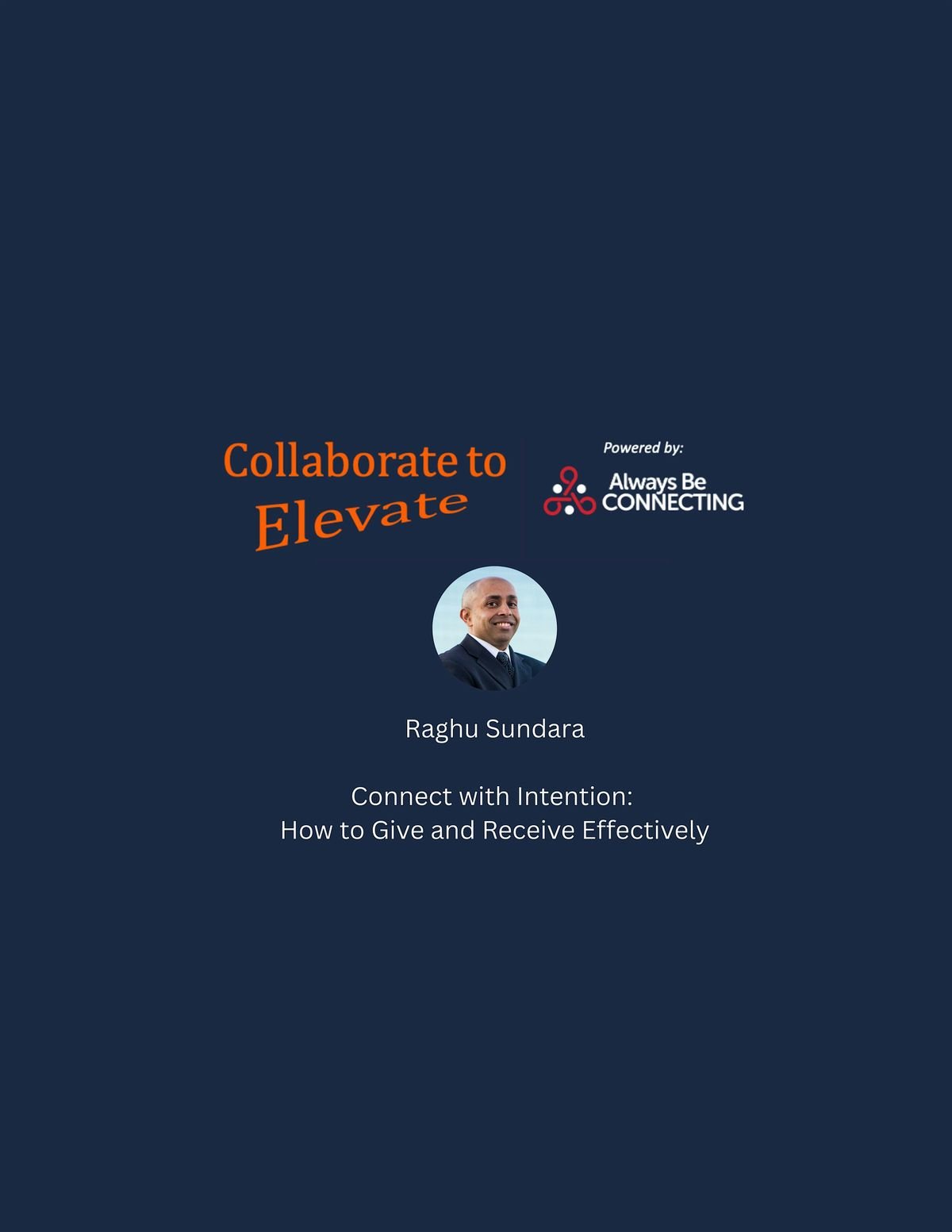 Collaborate to Elevate: Connect with Intention, 29 October | Event in Rolling Meadows | AllEvents