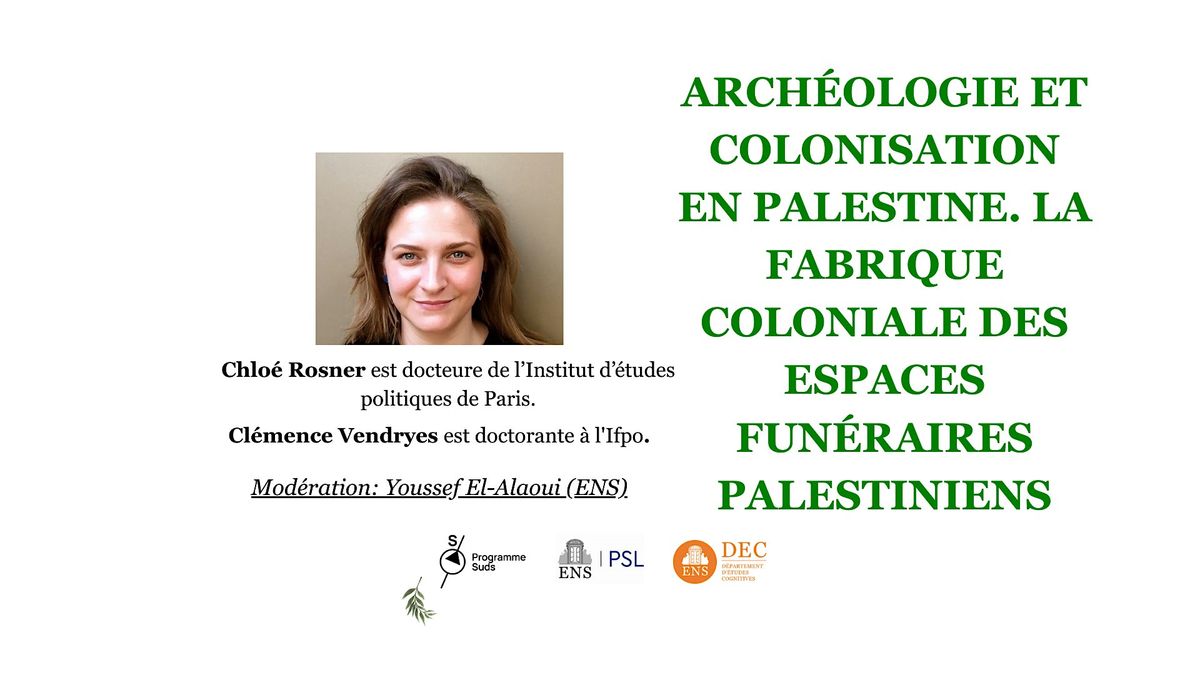 Séminaire Palestine ENS (séminaire d'élèves): Ilan Pappé et Leila Seurat, 26 May | Event in Paris | AllEvents