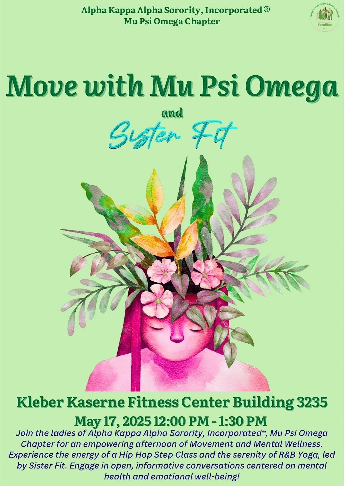 3rd Annual Move with Mu Psi Omega: Dance Your Way to a Sound Mind, 17 May | Event in Kaiserslautern | AllEvents