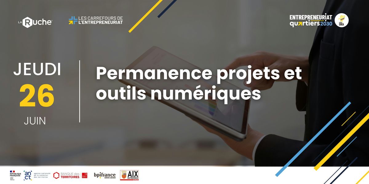 Permanence projets et outils numériques, 26 June | Event in Aix-en-Provence | AllEvents