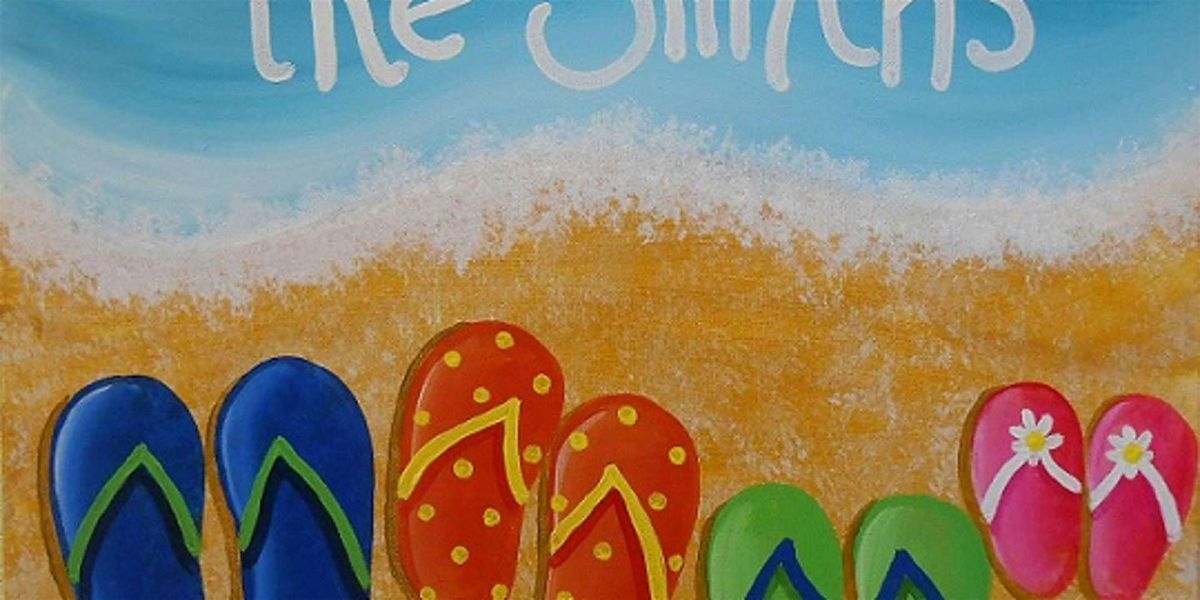 Family Flip Flop - Paint and Sip by Classpop!™, 11 July | Event in Gilbert | AllEvents