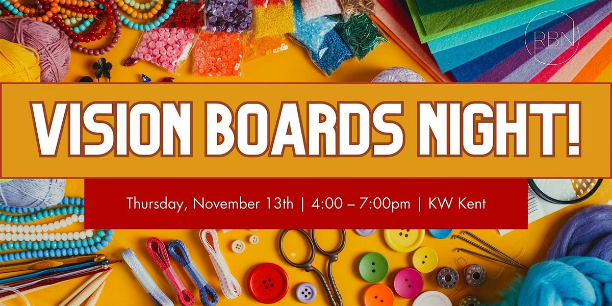 Vision Boards Night!, 13 November | Event in Kent | AllEvents