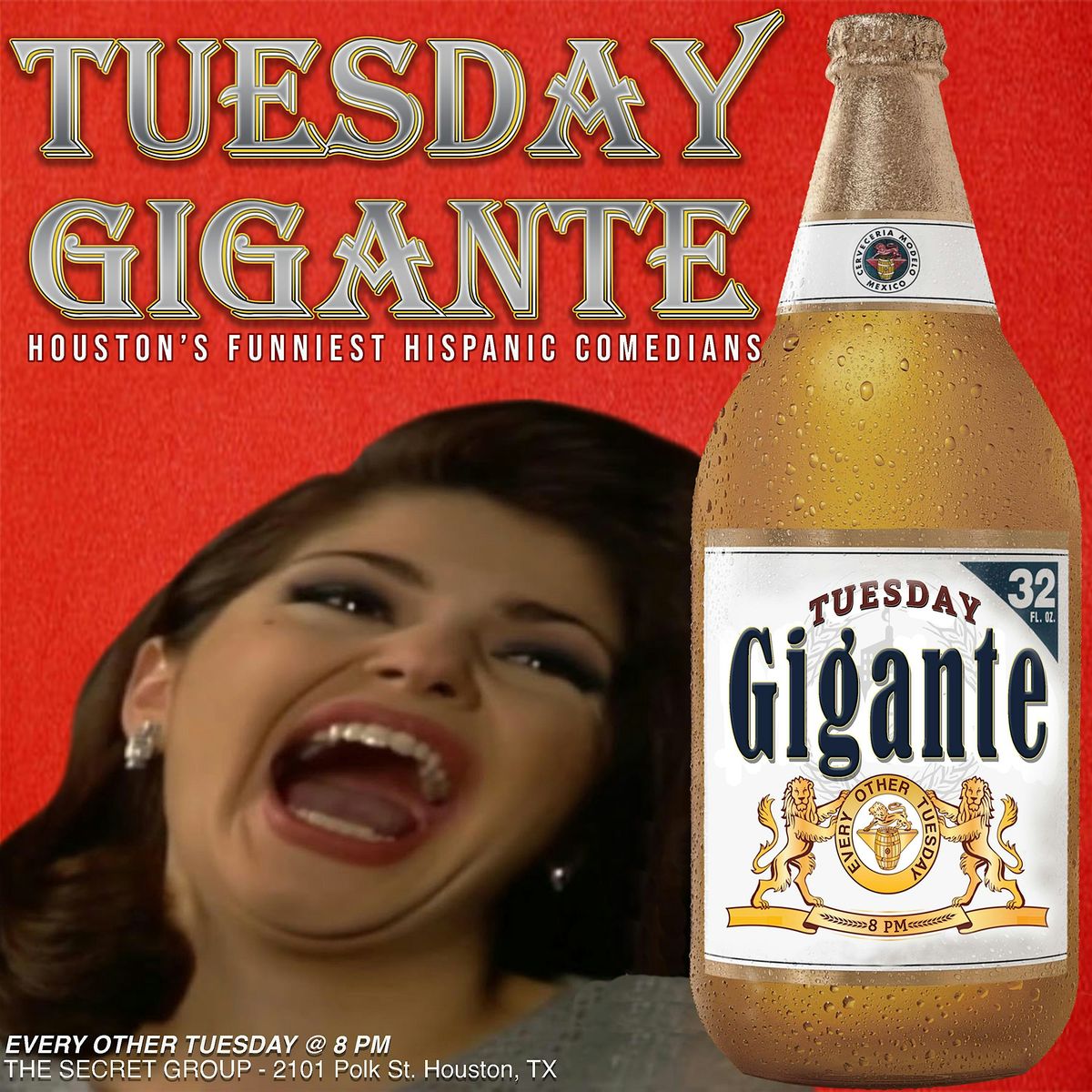 TUESDAY GIGANTE: Featuring Houston's Funniest Hispanic Comedians | Event in Houston | AllEvents