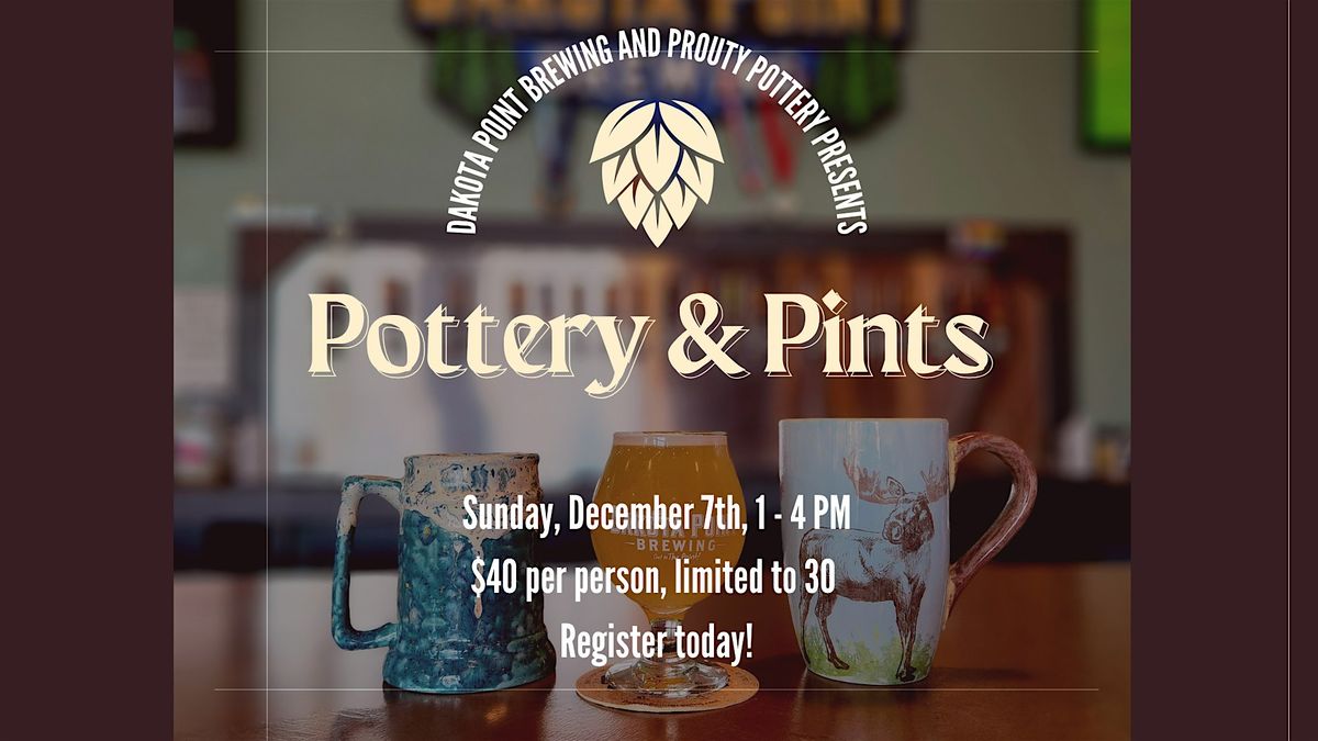 December Pottery & Pints, 7 December | Event in Rapid City | AllEvents