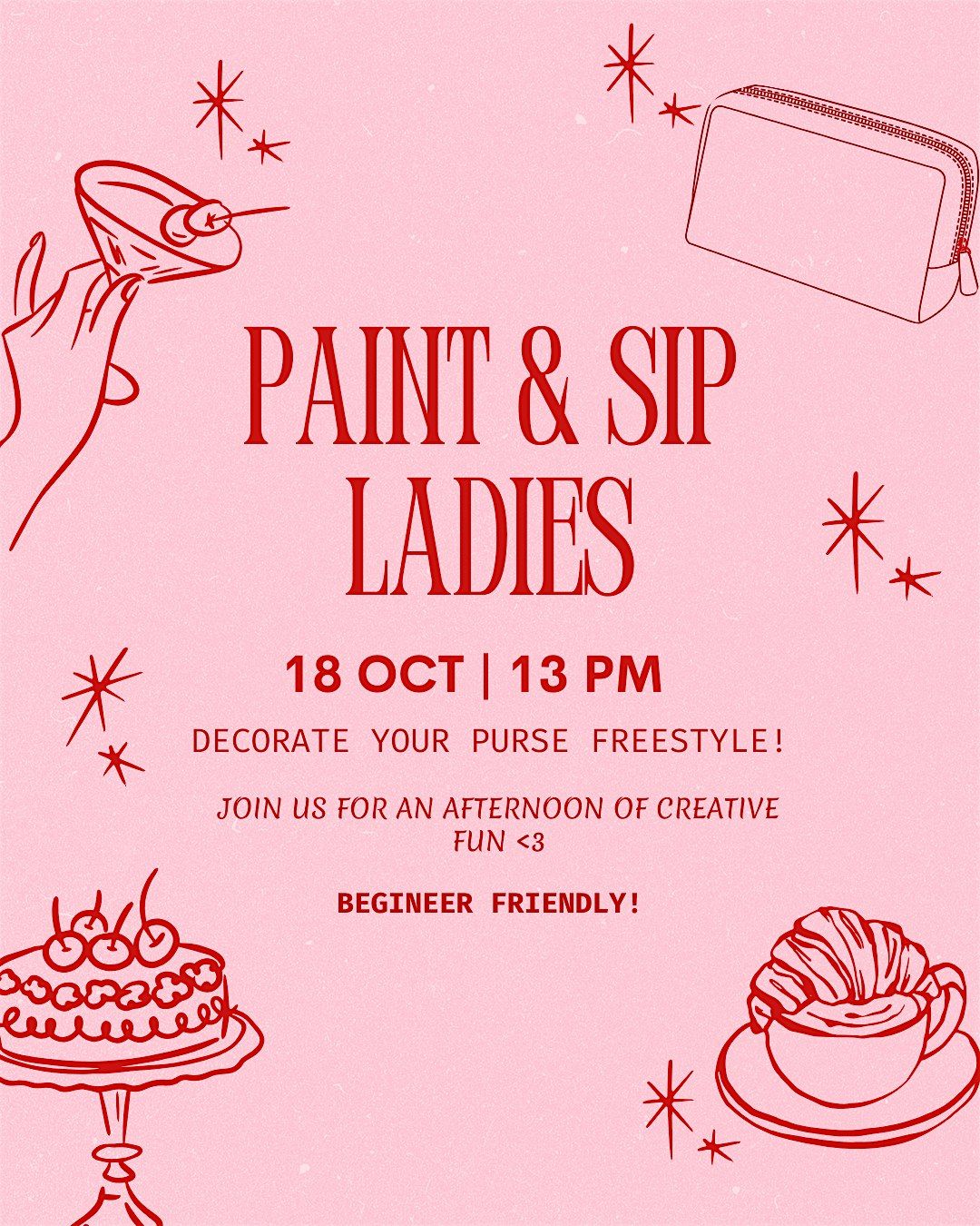 Paint & Sip Purse, 6 December | Event in Manchester | AllEvents