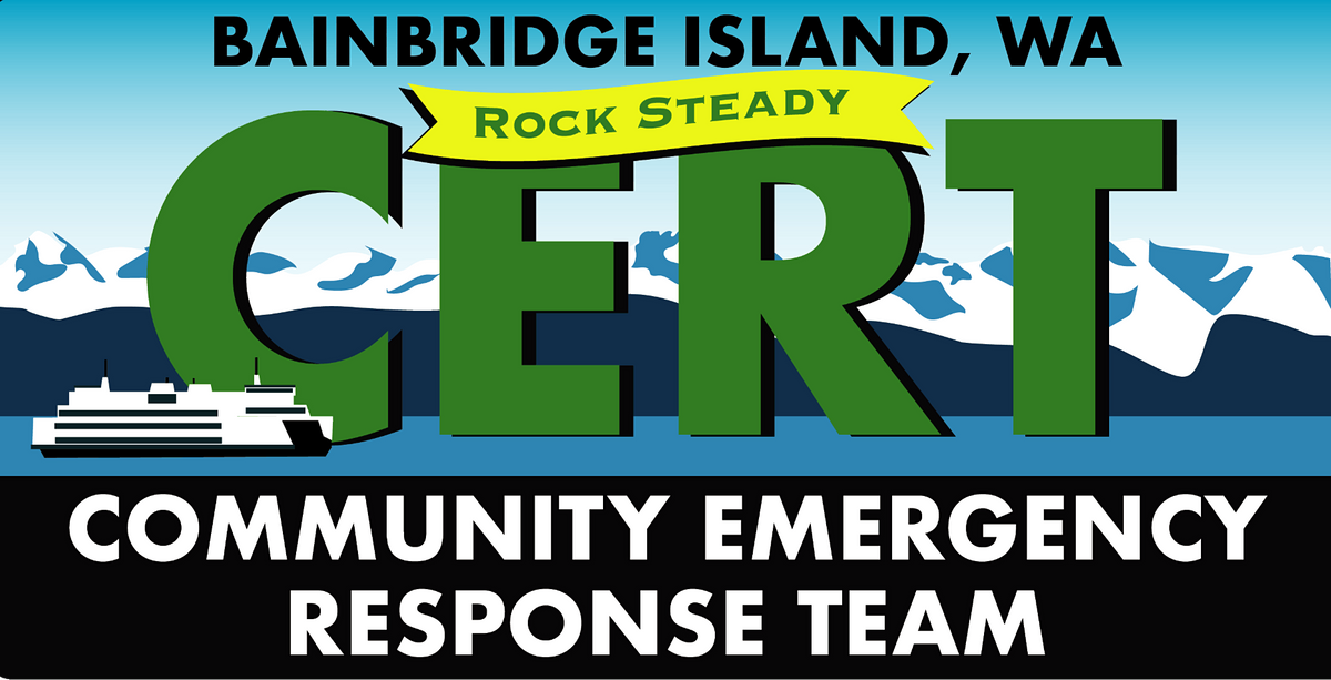 Bainbridge Island Cert Basic Training Fall 2021 Bainbridge Island Fire Department Station 21 October 9 2021 Allevents In